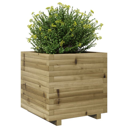 vidaXL Pflanzkübel 50x50x49,5 cm Kiefernholz Imprägniert