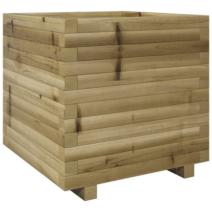 vidaXL Pflanzkübel 50x50x49,5 cm Kiefernholz Imprägniert