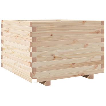 vidaXL Pflanzkübel 70x70x49,5 cm Massivholz Kiefer