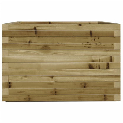 vidaXL Jardinière 70x70x49,5 cm Bois de pin imprégné