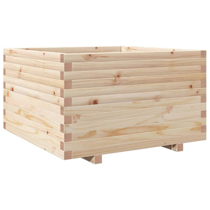 vidaXL Pflanzkübel 80x80x49,5 cm Massivholz Kiefer