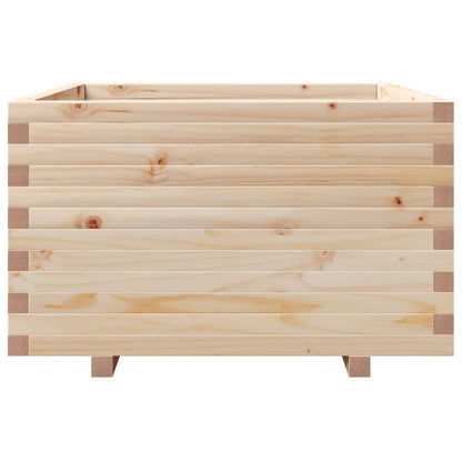 vidaXL Pflanzkübel 80x80x49,5 cm Massivholz Kiefer