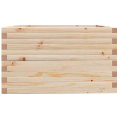 vidaXL Pflanzkübel 80x80x49,5 cm Massivholz Kiefer