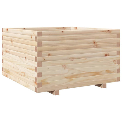 vidaXL Pflanzkübel 80x80x49,5 cm Massivholz Kiefer
