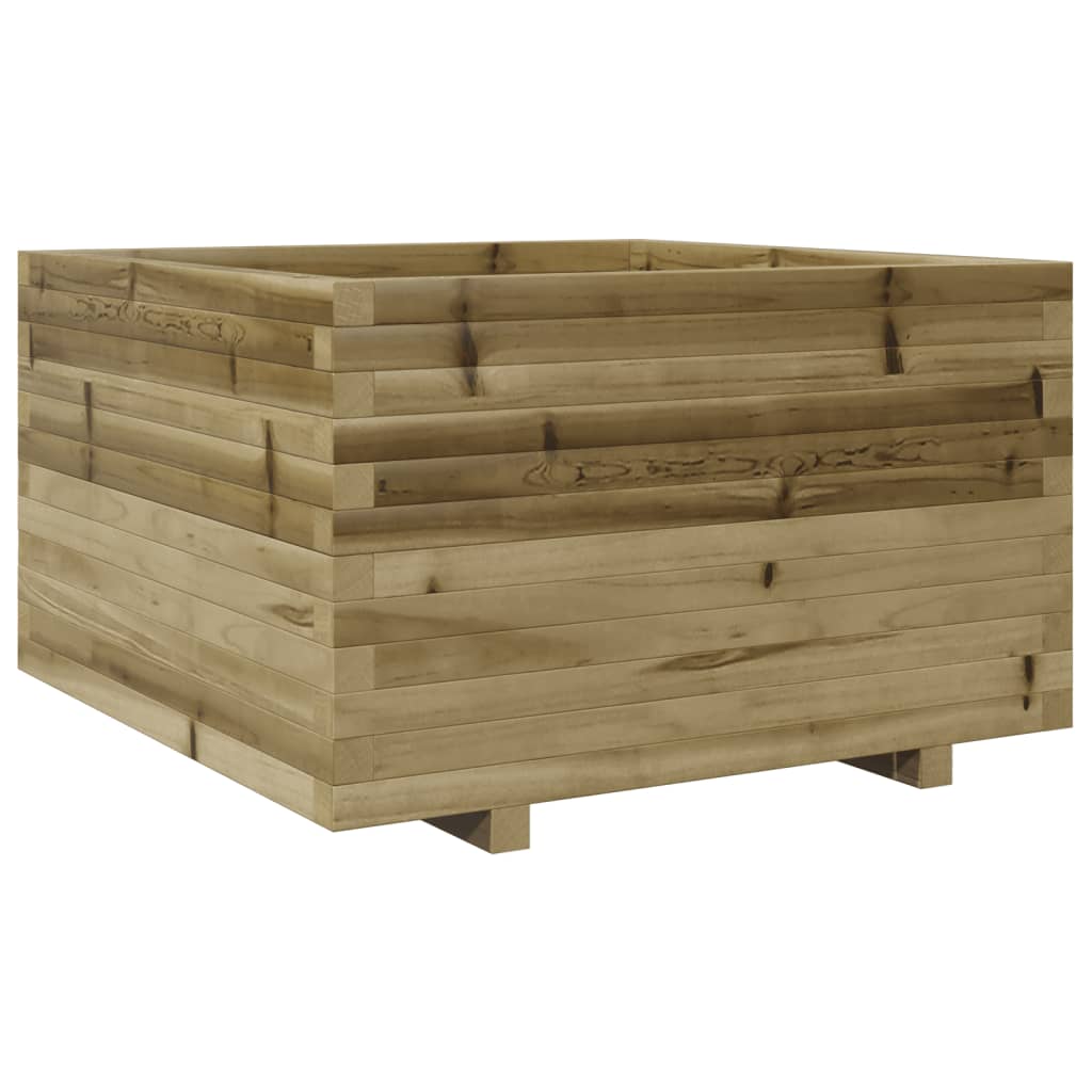 vidaXL Pflanzkübel 80x80x49,5 cm Kiefernholz Imprägniert