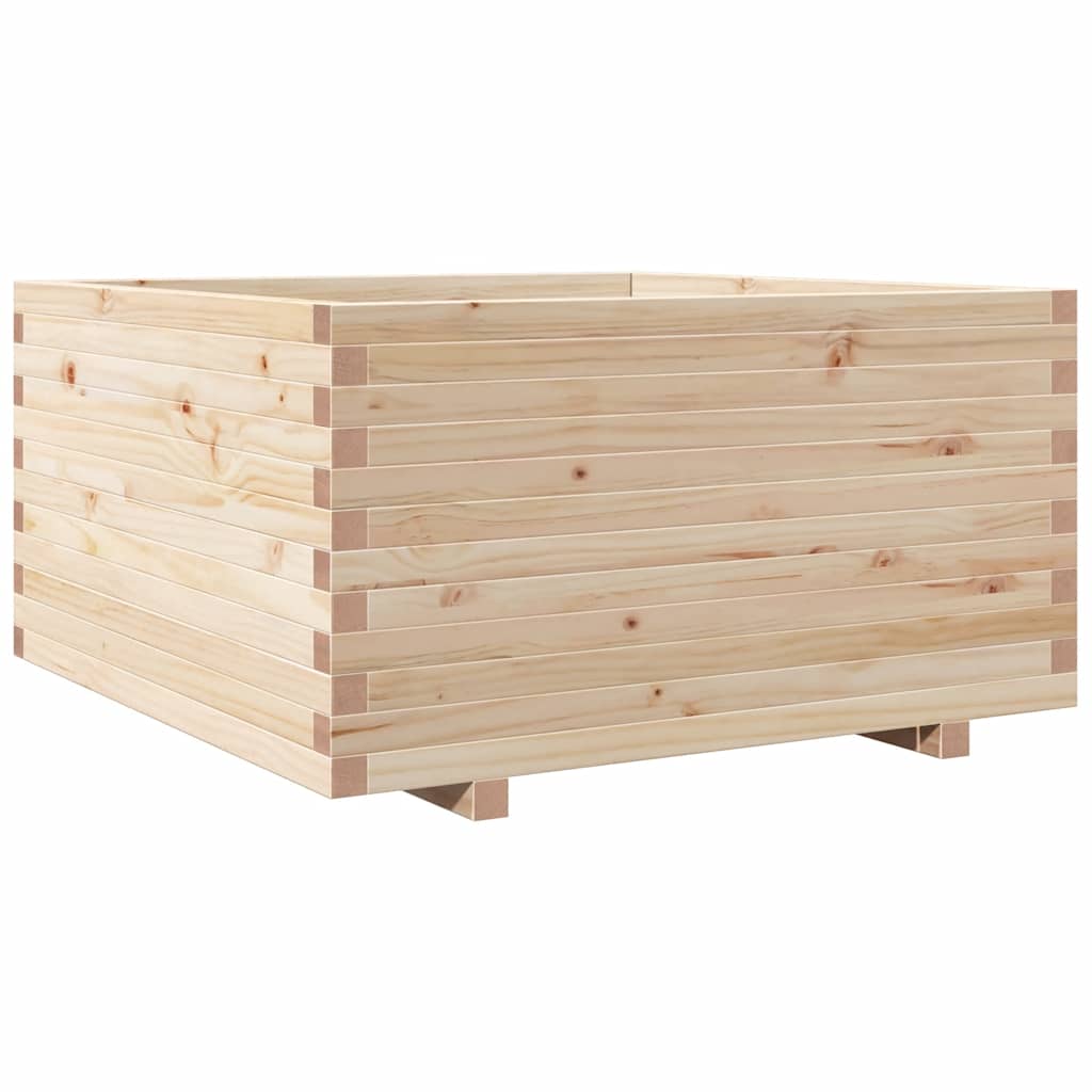 vidaXL Pflanzkübel 90x90x49,5 cm Massivholz Kiefer