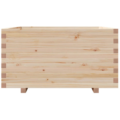 vidaXL Pflanzkübel 90x90x49,5 cm Massivholz Kiefer