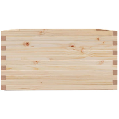 vidaXL Pflanzkübel 90x90x49,5 cm Massivholz Kiefer