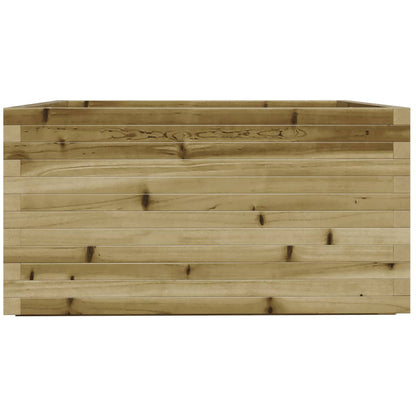 vidaXL Pflanzkübel 90x90x49,5 cm Kiefernholz Imprägniert