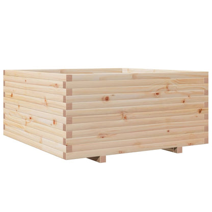 vidaXL Pflanzkübel 100x100x49,5 cm Massivholz Kiefer