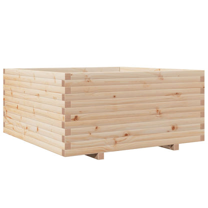 vidaXL Pflanzkübel 100x100x49,5 cm Massivholz Kiefer