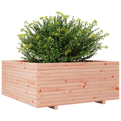 vidaXL Pflanzkübel 110x110x49,5 cm Massivholz Douglasie