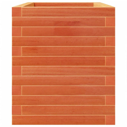 vidaXL Pflanzkübel Wachsbraun 70x40x49,5 cm Massivholz Kiefer