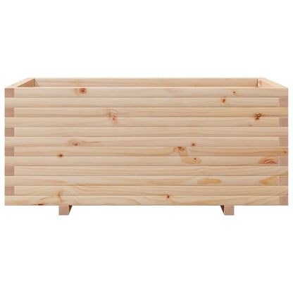 vidaXL Pflanzkübel 110x60x49,5 cm Massivholz Kiefer