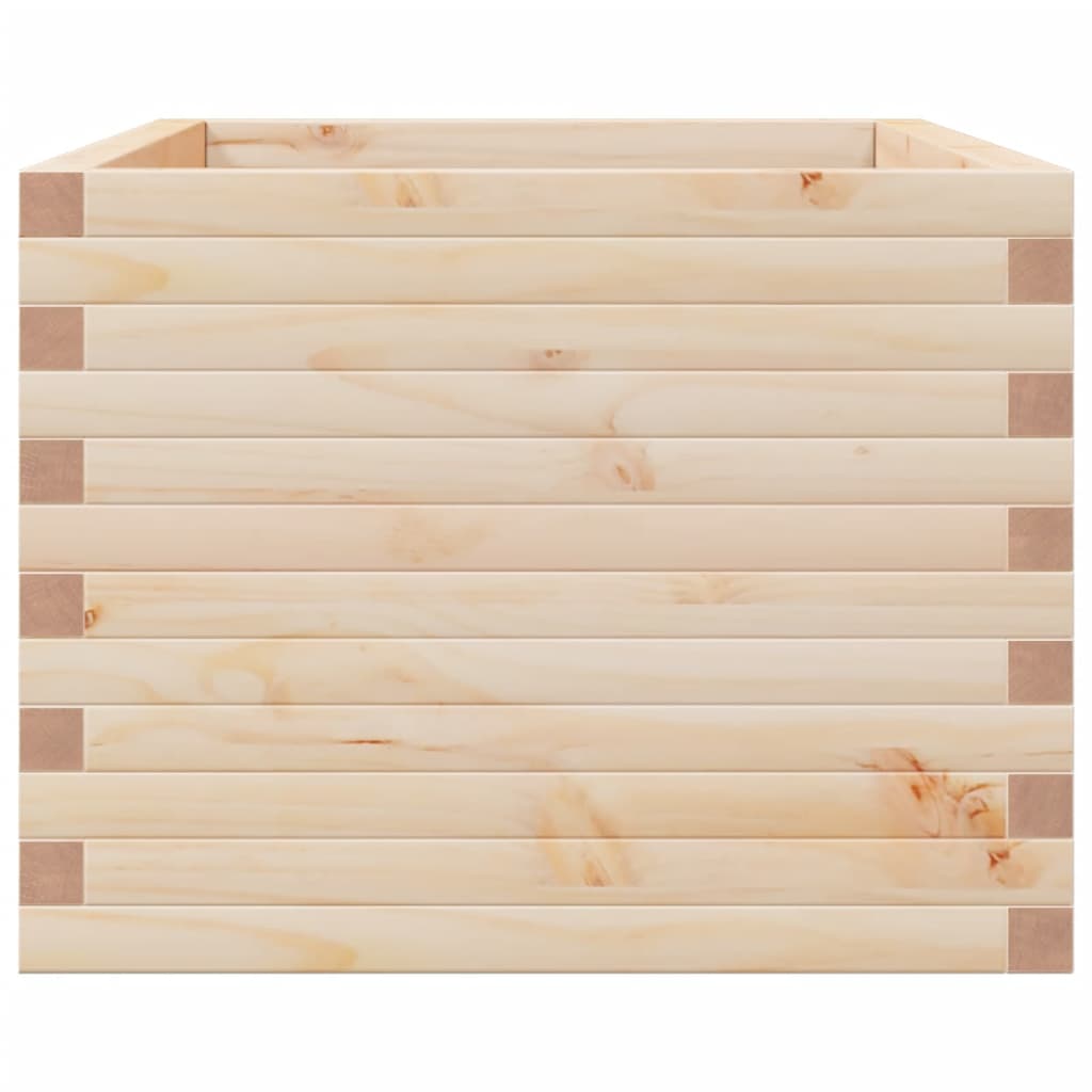 vidaXL Pflanzkübel 110x60x49,5 cm Massivholz Kiefer