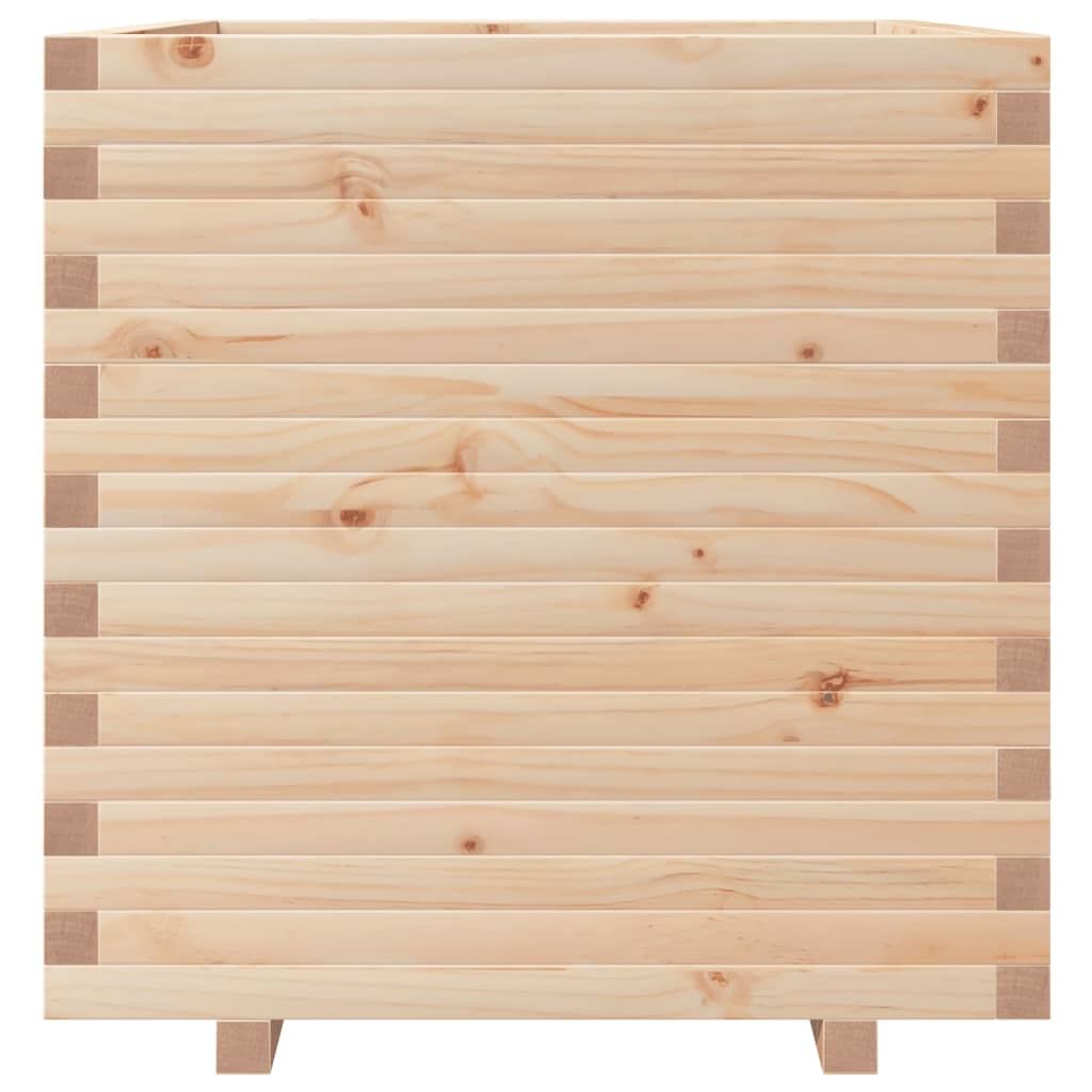 vidaXL Pflanzkübel 70x70x72,5 cm Massivholz Kiefer