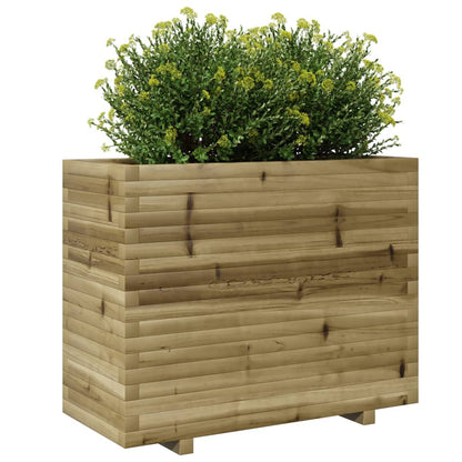 vidaXL Pflanzkübel 90x40x72,5 cm Kiefernholz Imprägniert