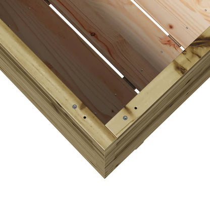 vidaXL Pflanzkübel 90x40x72,5 cm Kiefernholz Imprägniert