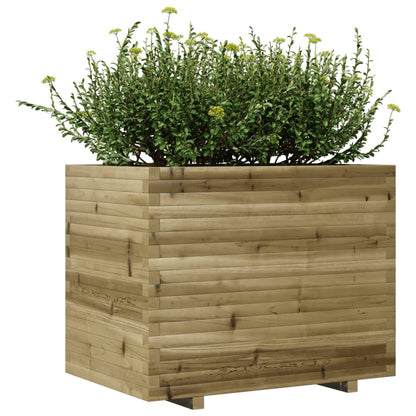 vidaXL Pflanzkübel 90x60x72,5 cm Kiefernholz Imprägniert