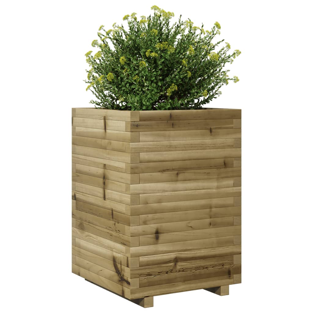 vidaXL Pflanzkübel 50x50x72 cm Kiefernholz Imprägniert
