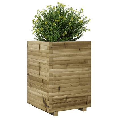 vidaXL Pflanzkübel 50x50x72 cm Kiefernholz Imprägniert