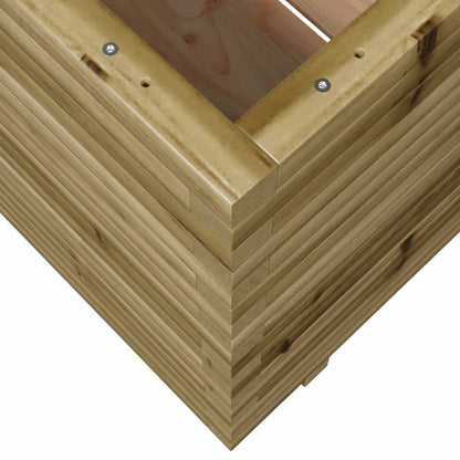 vidaXL Pflanzkübel 50x50x72 cm Kiefernholz Imprägniert