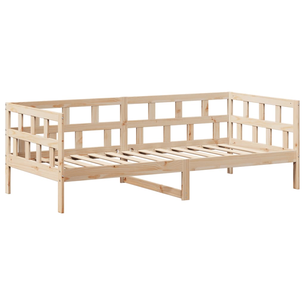 vidaXL Tagesbett mit Dach 80x200 cm Massivholz Kiefer