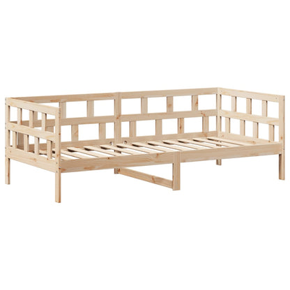 vidaXL Tagesbett mit Dach 80x200 cm Massivholz Kiefer