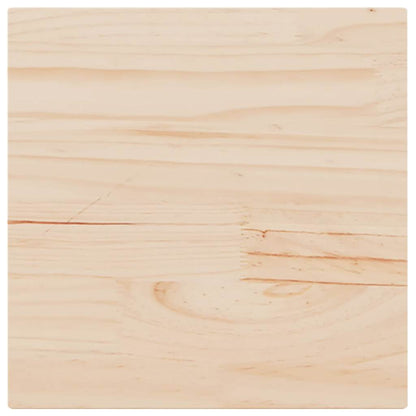vidaXL Tischplatte 50x50x1,7 cm Quadratisch Massivholz Kiefer