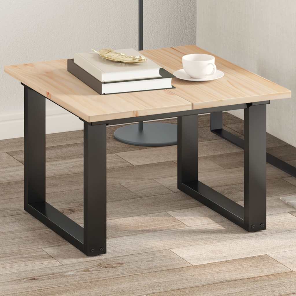 vidaXL Plateaux de table 2 pcs 60x30x1,7 cm Rectangulaires Bois de pin massif