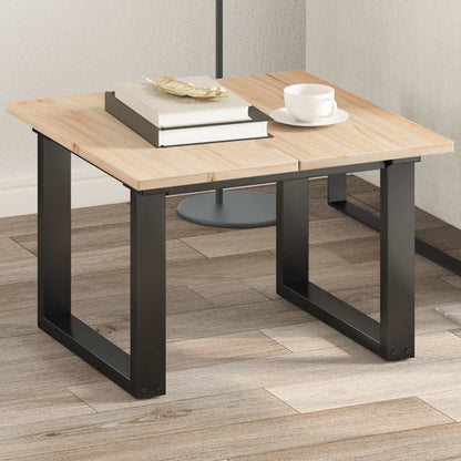 vidaXL Plateaux de table 2 pcs 60x30x1,7 cm Rectangulaires Bois de pin massif