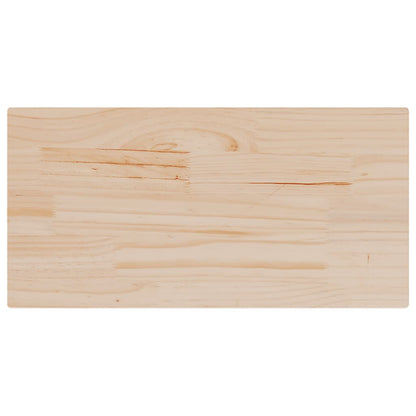 vidaXL Tischplatten 2 Stk. 80x40x1,7 cm Rechteckig Massivholz Kiefer