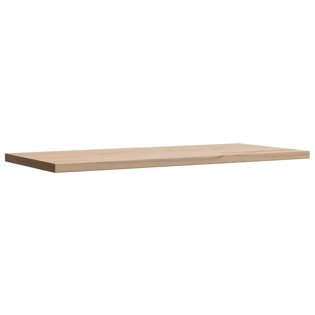 vidaXL Tischplatte 90x40x1,7 cm Rechteckig Massivholz Kiefer