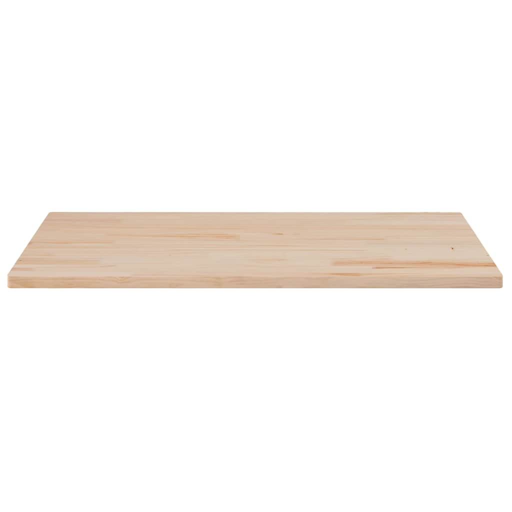 vidaXL Plateau de table 100x50x1,7 cm Rectangulaire Pin Massif