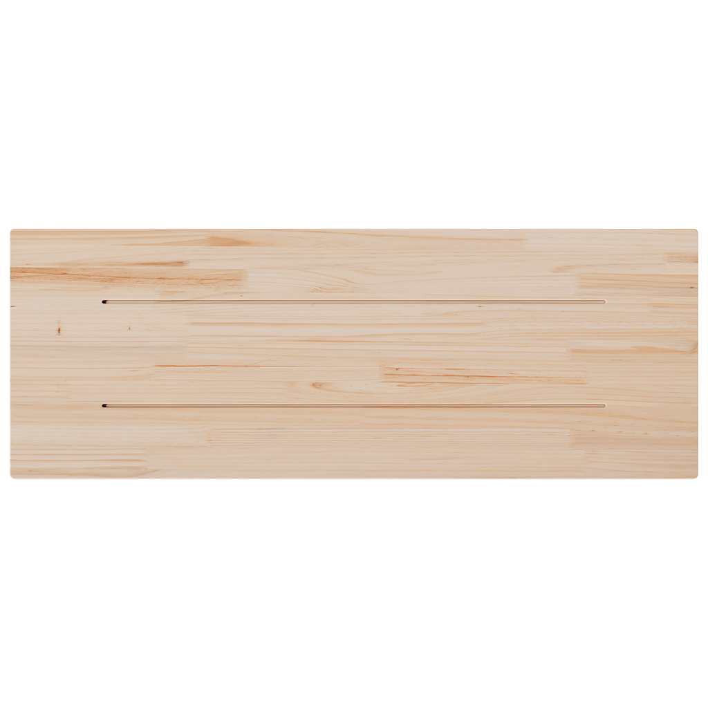 vidaXL Plateau de table 110x40x1,7 cm Rectangulaire Pin Massif
