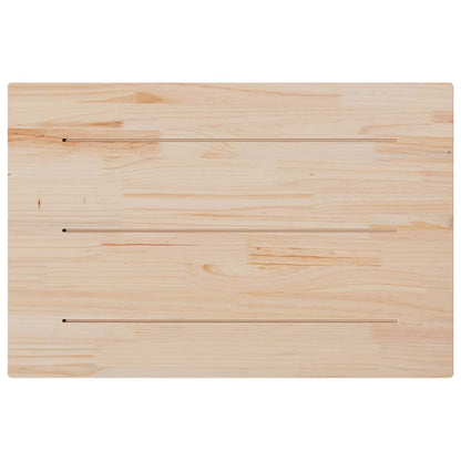 vidaXL Tischplatten 3 Stk. 80x53x1,7 cm Rechteckig Massivholz Kiefer