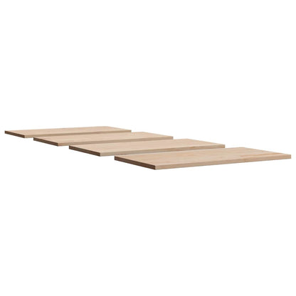 vidaXL Plateaux de table 4 pcs 100x50x1,7 cm Rectangulaires Bois de pin massif