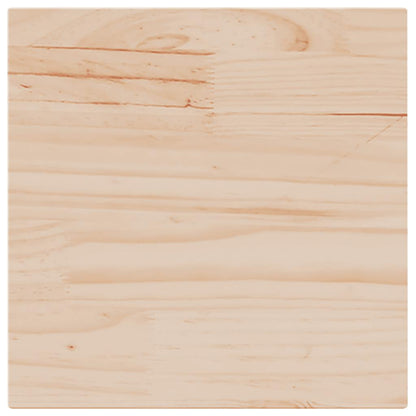 vidaXL Tischplatte 40x40x2,5 cm Quadratisch Massivholz Kiefer