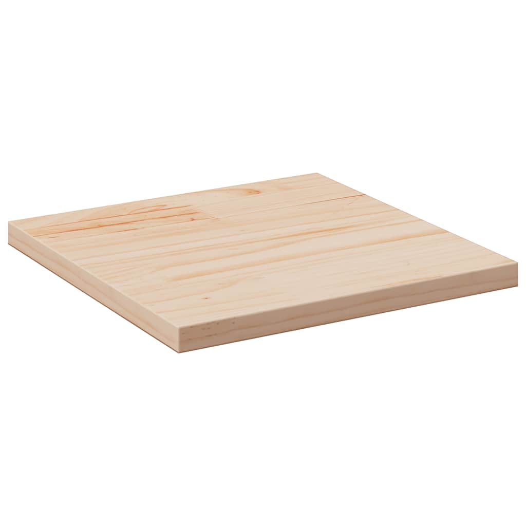 vidaXL Tischplatte 40x40x2,5 cm Quadratisch Massivholz Kiefer
