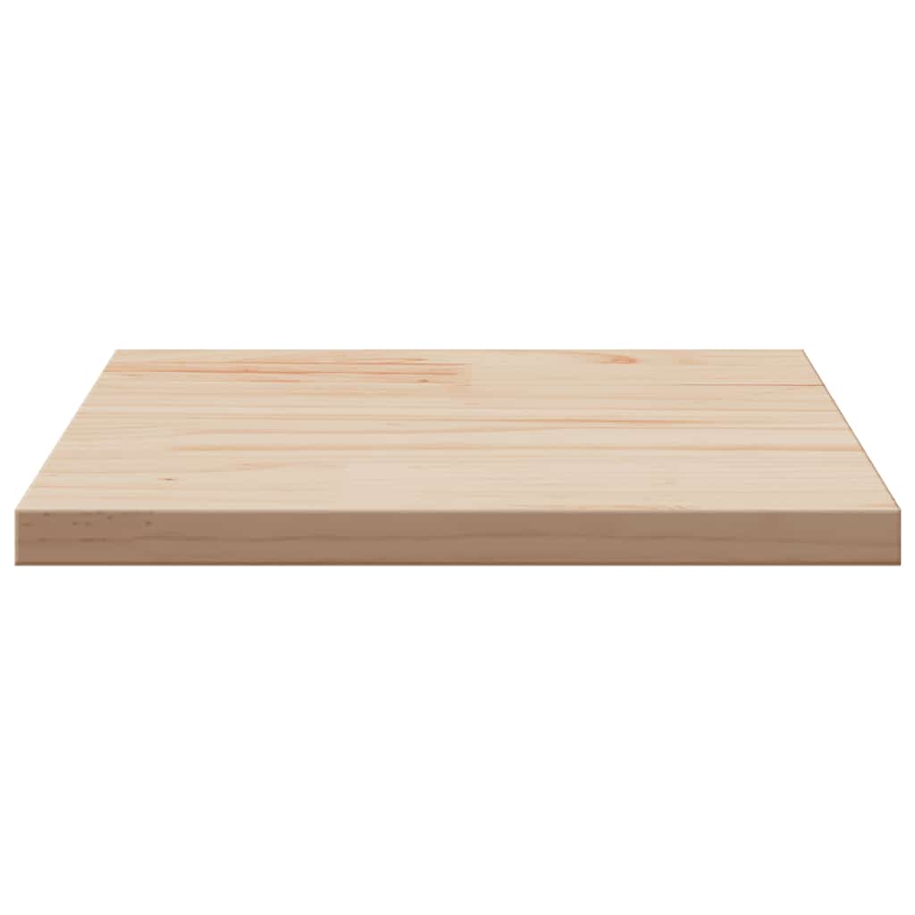 vidaXL Tischplatte 40x40x2,5 cm Quadratisch Massivholz Kiefer