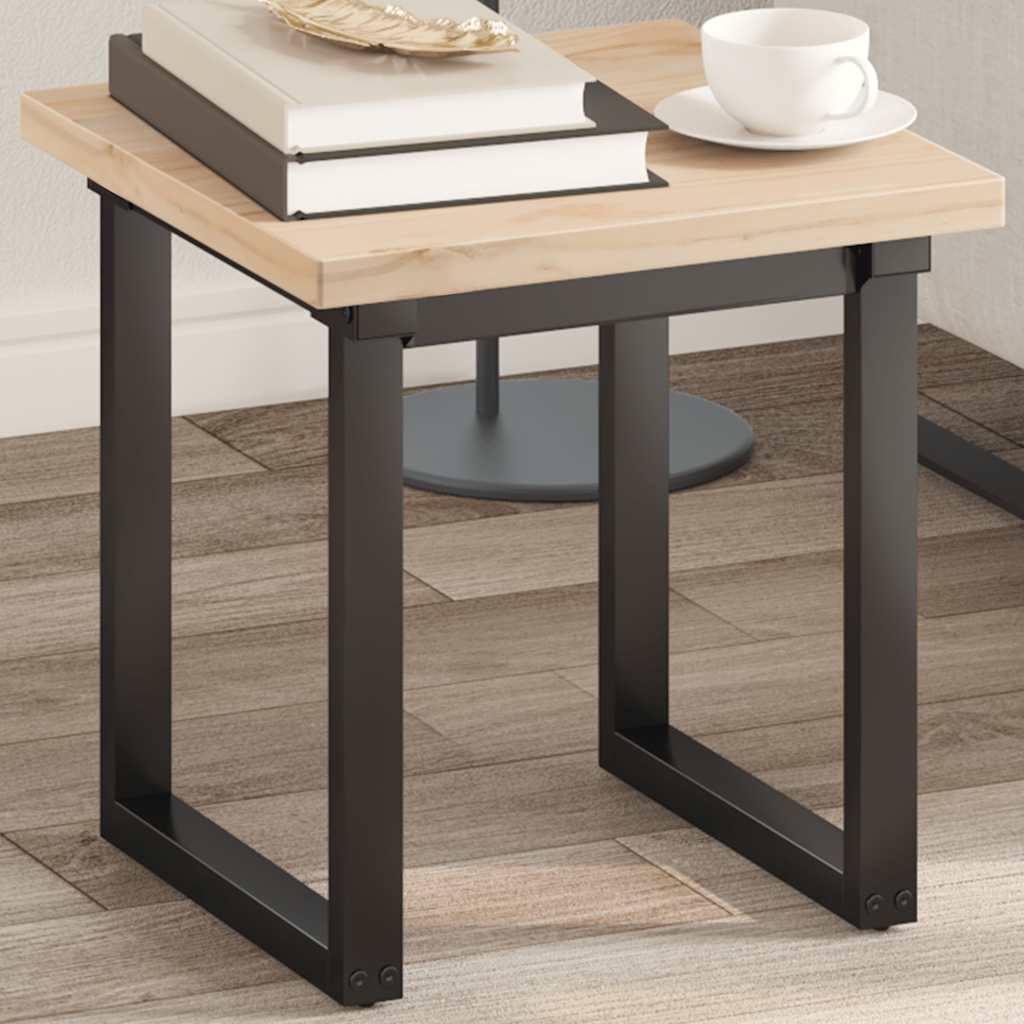 vidaXL Tischplatte 40x40x2,5 cm Quadratisch Massivholz Kiefer