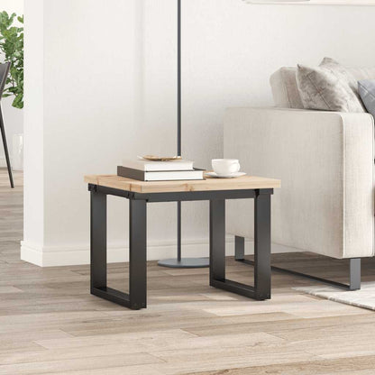 vidaXL Tischplatte 50x50x2,5 cm Quadratisch Massivholz Kiefer