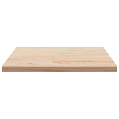 vidaXL Tischplatte 50x50x2,5 cm Quadratisch Massivholz Kiefer