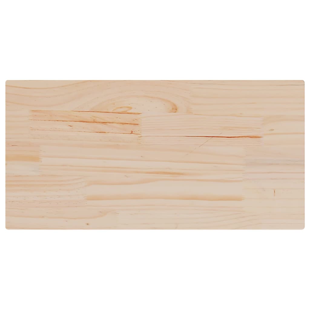 vidaXL Tischplatten 2 Stk. 70x35x2,5 cm Rechteckig Massivholz Kiefer