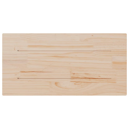 vidaXL Tischplatten 2 Stk. 80x40x2,5 cm Rechteckig Massivholz Kiefer