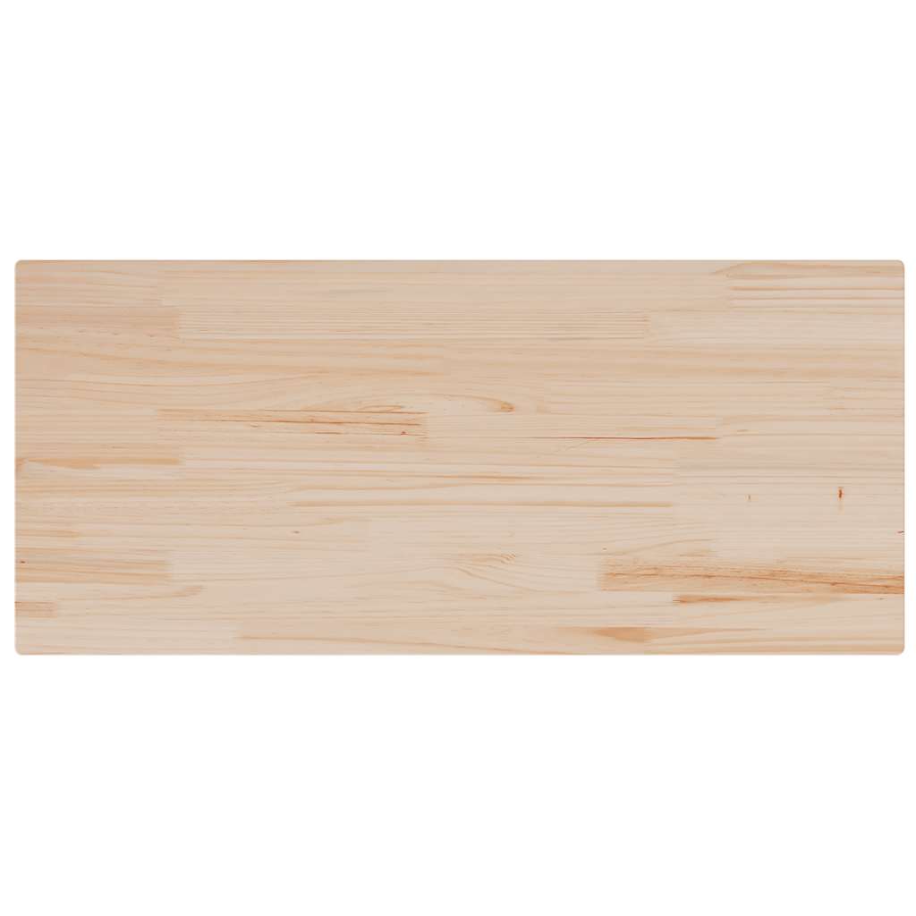 vidaXL Tischplatte 90x40x2,5 cm Rechteckig Massivholz Kiefer