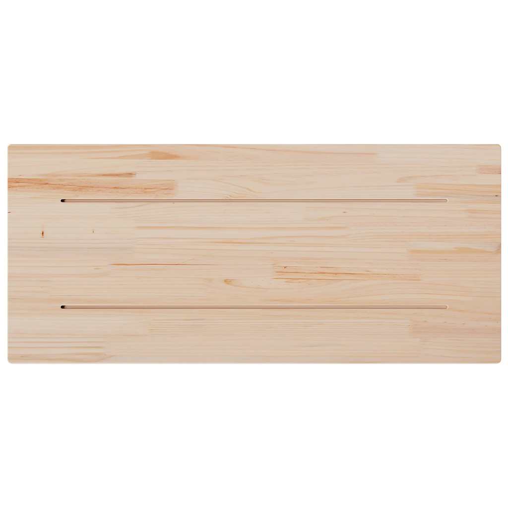 vidaXL Tischplatte 90x40x2,5 cm Rechteckig Massivholz Kiefer