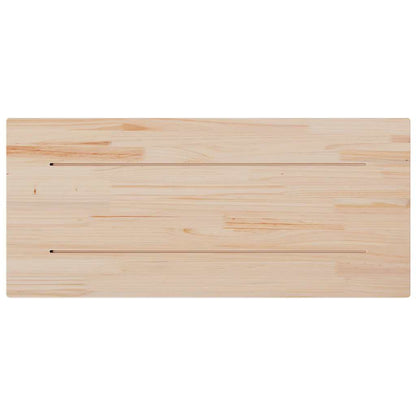 vidaXL Tischplatte 90x40x2,5 cm Rechteckig Massivholz Kiefer