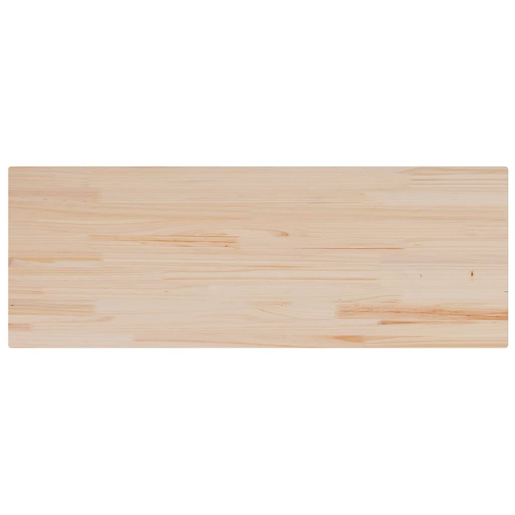 vidaXL Tischplatte 110x40x2,5 cm Rechteckig Massivholz Kiefer