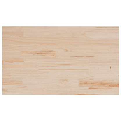 vidaXL Tischplatten 3 Stk. 80x47x2,5 cm Rechteckig Massivholz Kiefer